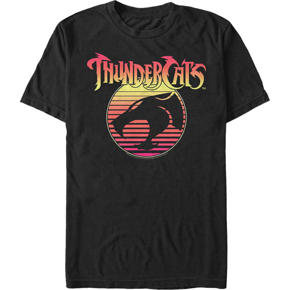 Logo With Sunset Blinds Thundercats Tshirt